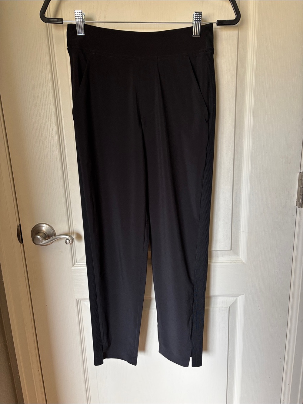 Athleta Brooklyn Ankle Pants Black 00 Petite 00P